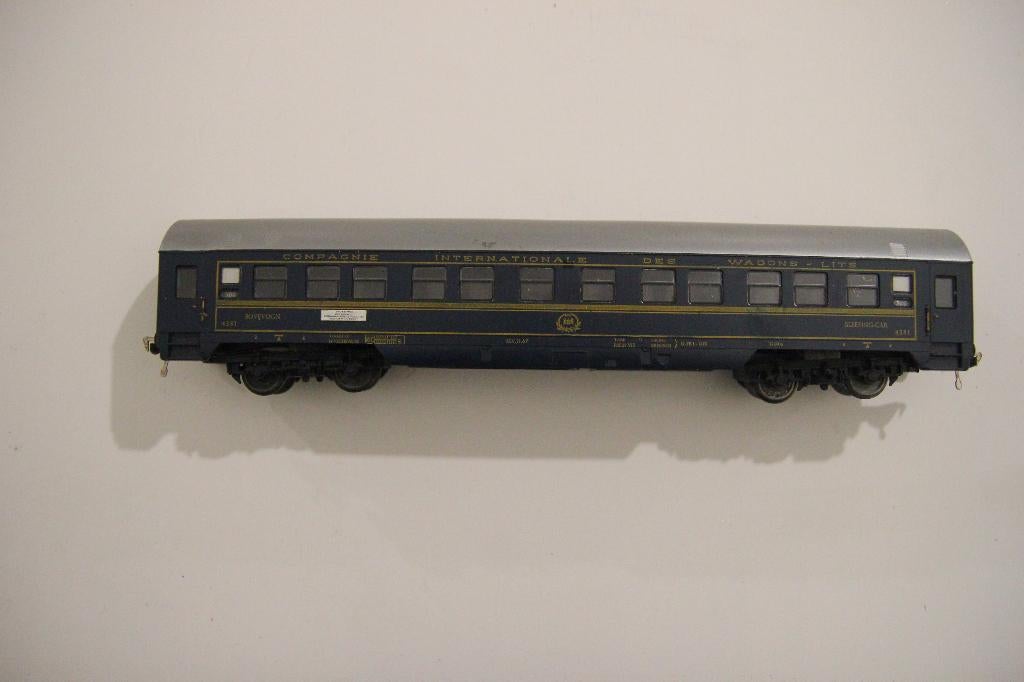 Fleischmann H0 – CIWL Slaaprijtuig 'Wagons-Lits' – 4581, Gebruikt, Gelijkstroom, Fleischmann, Wagon