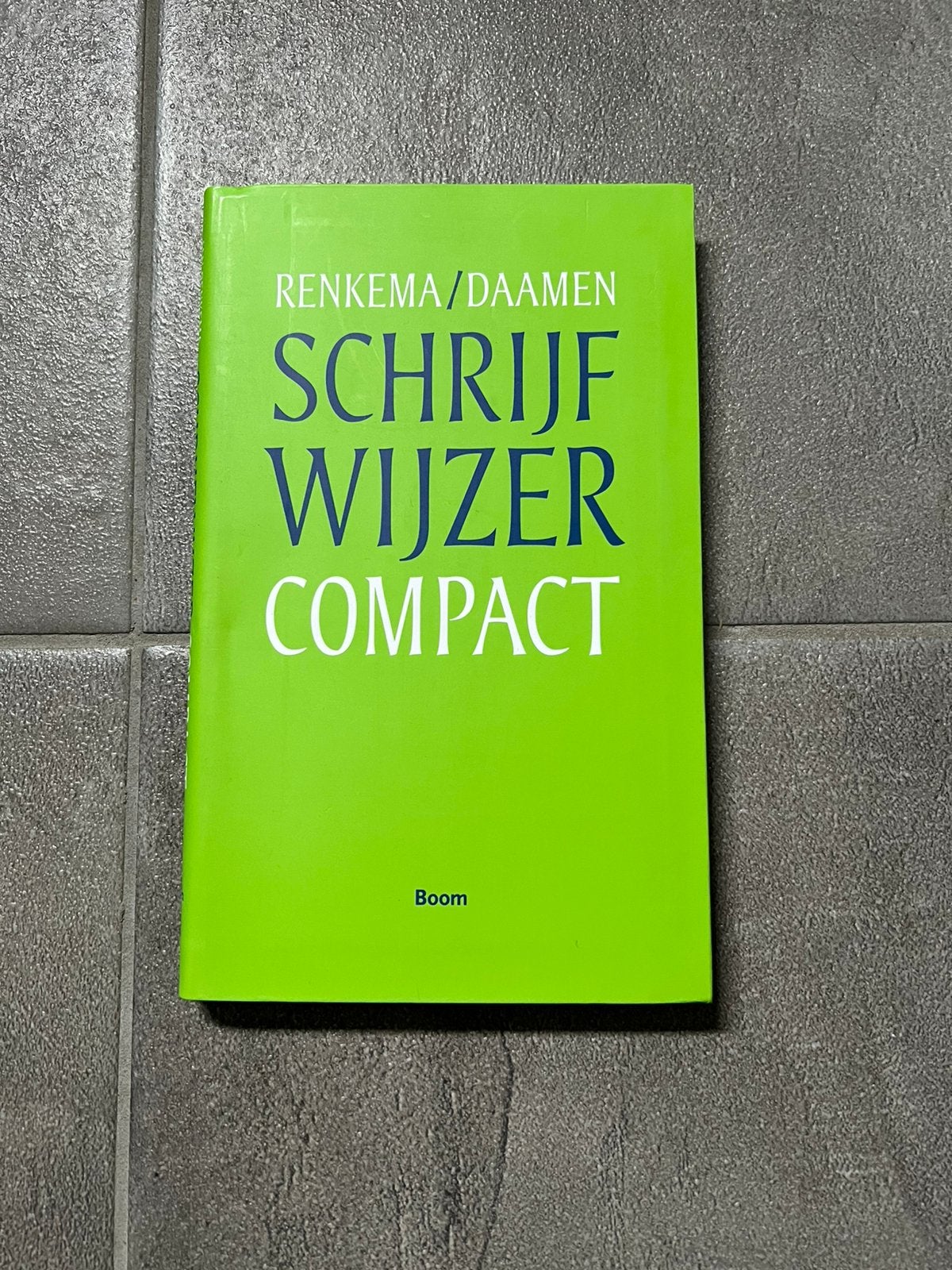 Jan Renkema - Schrijfwijzer compact, Boeken, Jan Renkema; Eric Daamen, Ophalen of Verzenden, Zo goed als nieuw, Nederlands