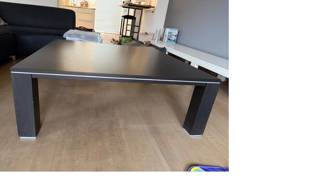Gelderland Salontafel - ontwerp Jan des Bouvrie, Ophalen, Gebruikt, 100 tot 150 cm, Vierkant