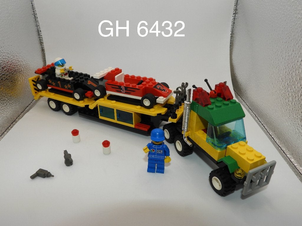 Lego 6432  Vintage Speedway Transport, Gebruikt, Overige thema's, Lego, Ophalen of Verzenden