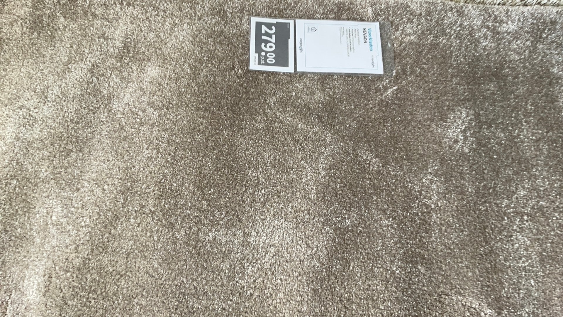 Nieuw Carpetright Nevada vloerkleed 1.60 m bij 2.30 m, Ophalen, Beige, 150 tot 200 cm, Rechthoekig