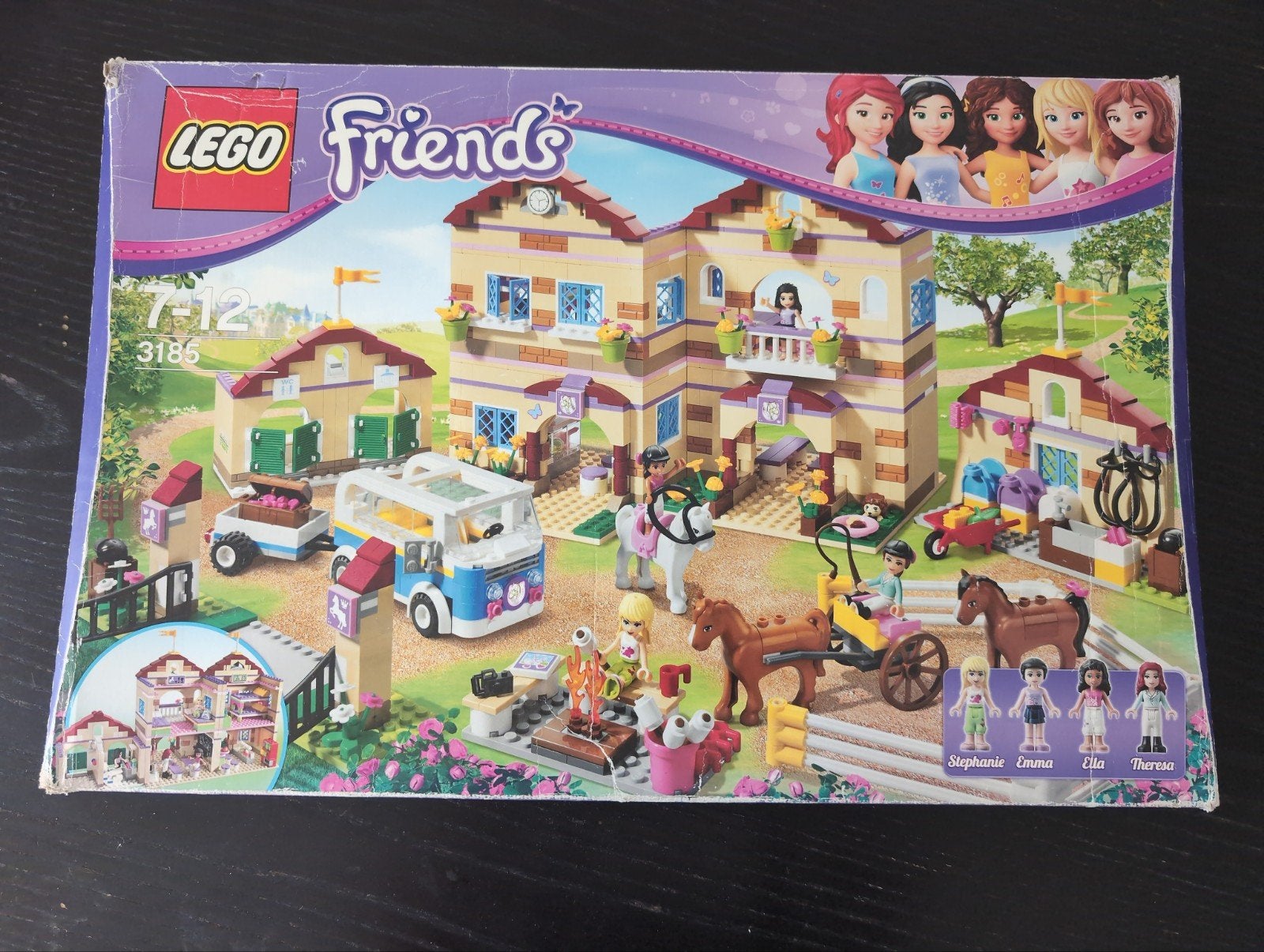 Lego Friends Heartlake Paardrijschool 3185 - Compleet, Kinderen en Baby's, Gebruikt, Lego, Friends, Ophalen of Verzenden