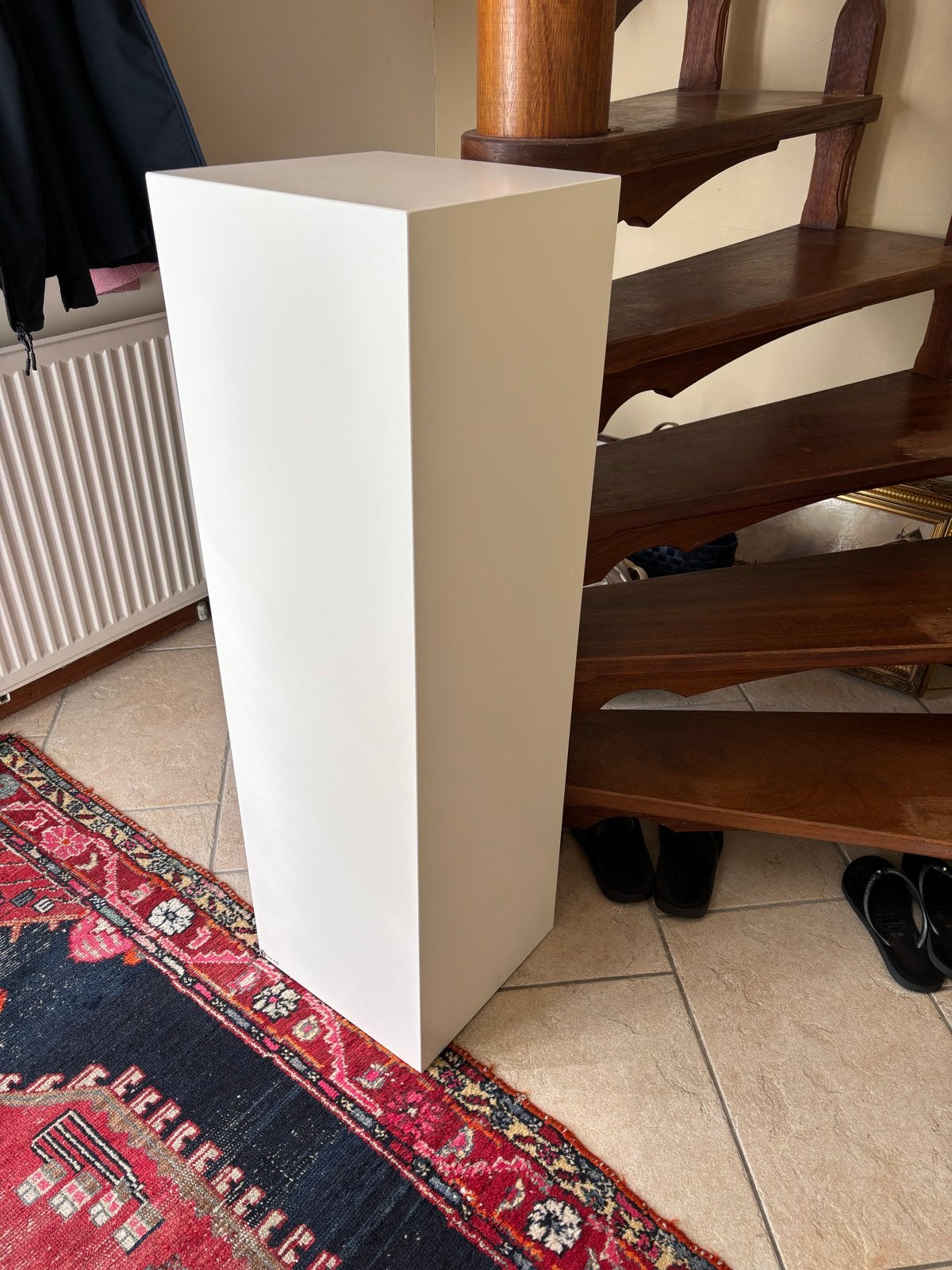 Solits Sokkel Wit Mat MDF 30x30x100cm - Zo goed als nieuw, Ophalen, Zo goed als nieuw