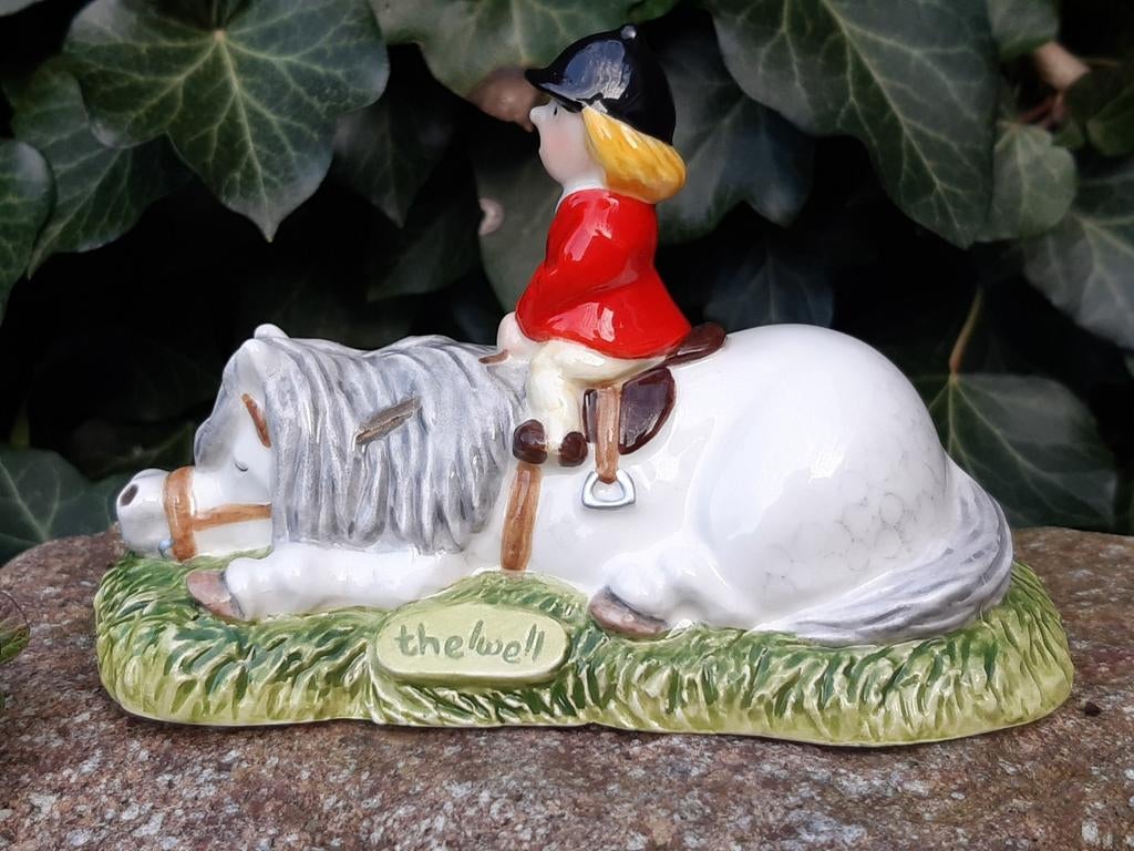 Thelwell Beswick porselein paard beeld "don't tire your pony, Ophalen of Verzenden, Zo goed als nieuw, Dier