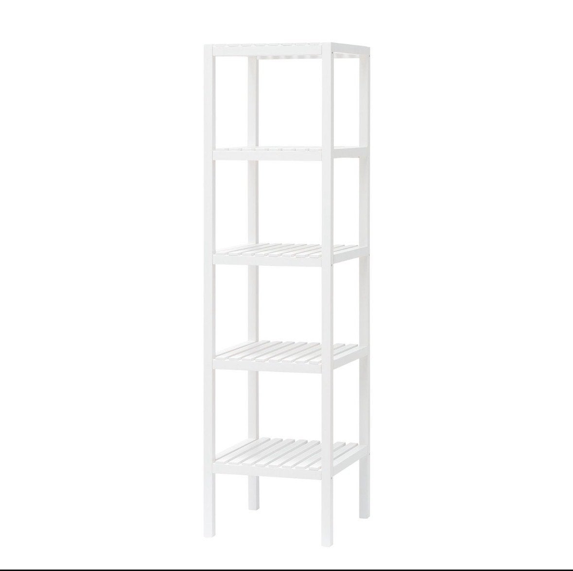 Ikea Muskan Stellingkast Badkamer 37x140 cm, Ophalen, Gebruikt