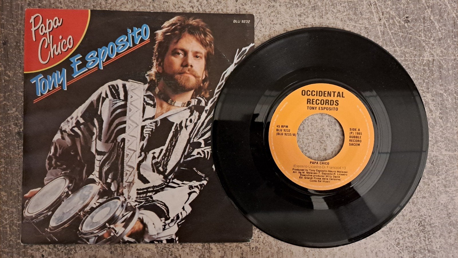 Tony Esposito  - papa chico, Gebruikt, 7 inch, Pop, Fotohoes