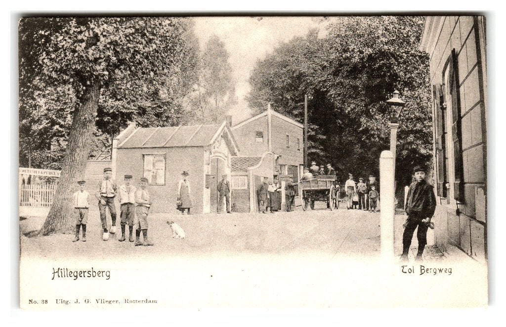 Hillegersberg, (Rotterdam) Tol Bergweg, Verzenden, Voor 1920, Ongelopen, Zuid-Holland