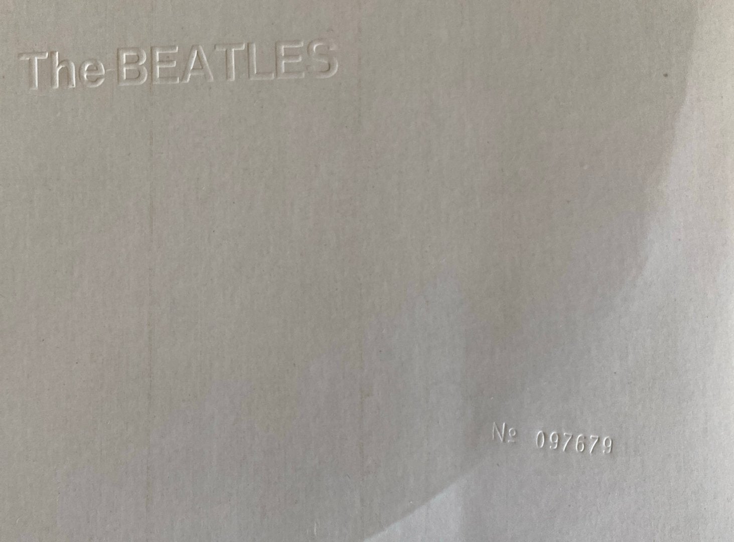 THE BEATLES WHITE ALBUM, Ophalen of Verzenden, Zo goed als nieuw, 12 inch