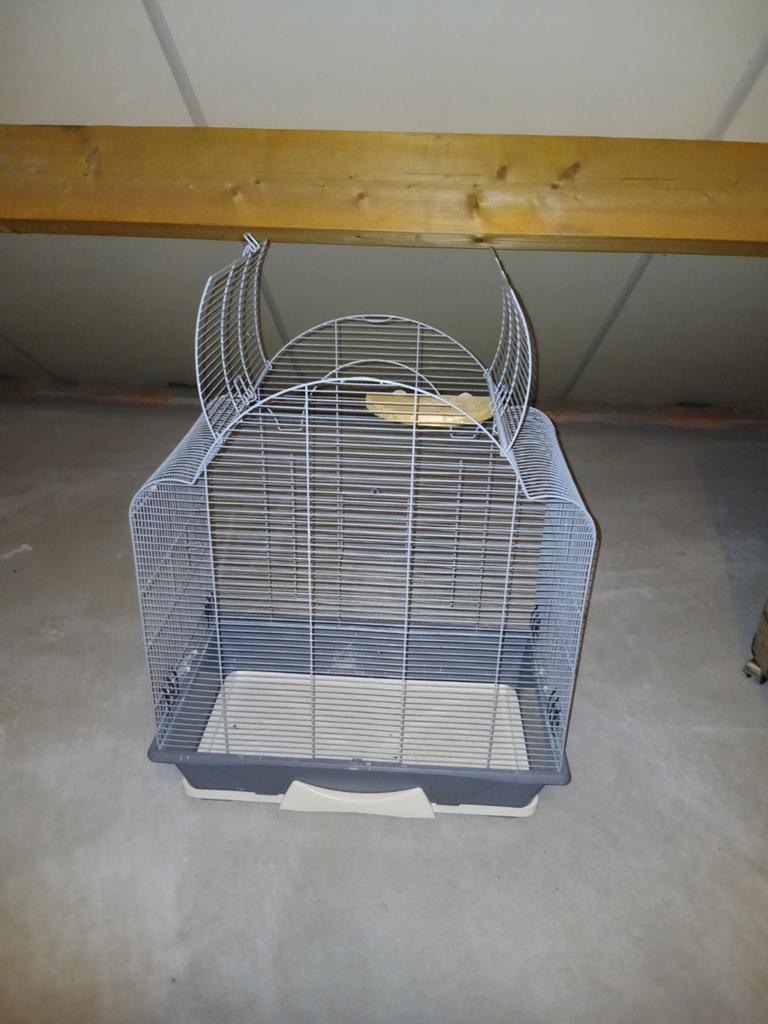 Ferplast Vogel kooi 85x75 TE KOOP, Ophalen, Gebruikt, Metaal, Vogelkooi