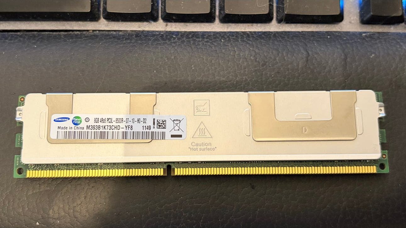 Samsung 8GB DDR3 RAM PC3-12800U - M378B1G73QH0-CK0, Gebruikt, 8 GB, DDR3, Ophalen of Verzenden