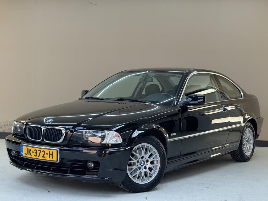 BMW 3 Serie 318i Executive, 143Pk, 2002, Bijtellingsvriendel, Auto's, BMW, Automaat, Achterwielaandrijving, Zwart, Leder en Stof