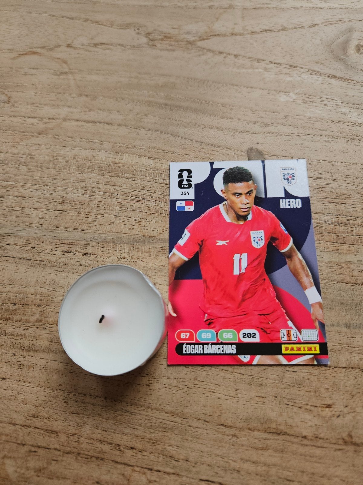 Panini FIFA World Cup 2022 Adrenalyn XL Edgar Bárcenas, Ophalen of Verzenden, Zo goed als nieuw, Buitenlandse clubs, Poster, Plaatje of Sticker