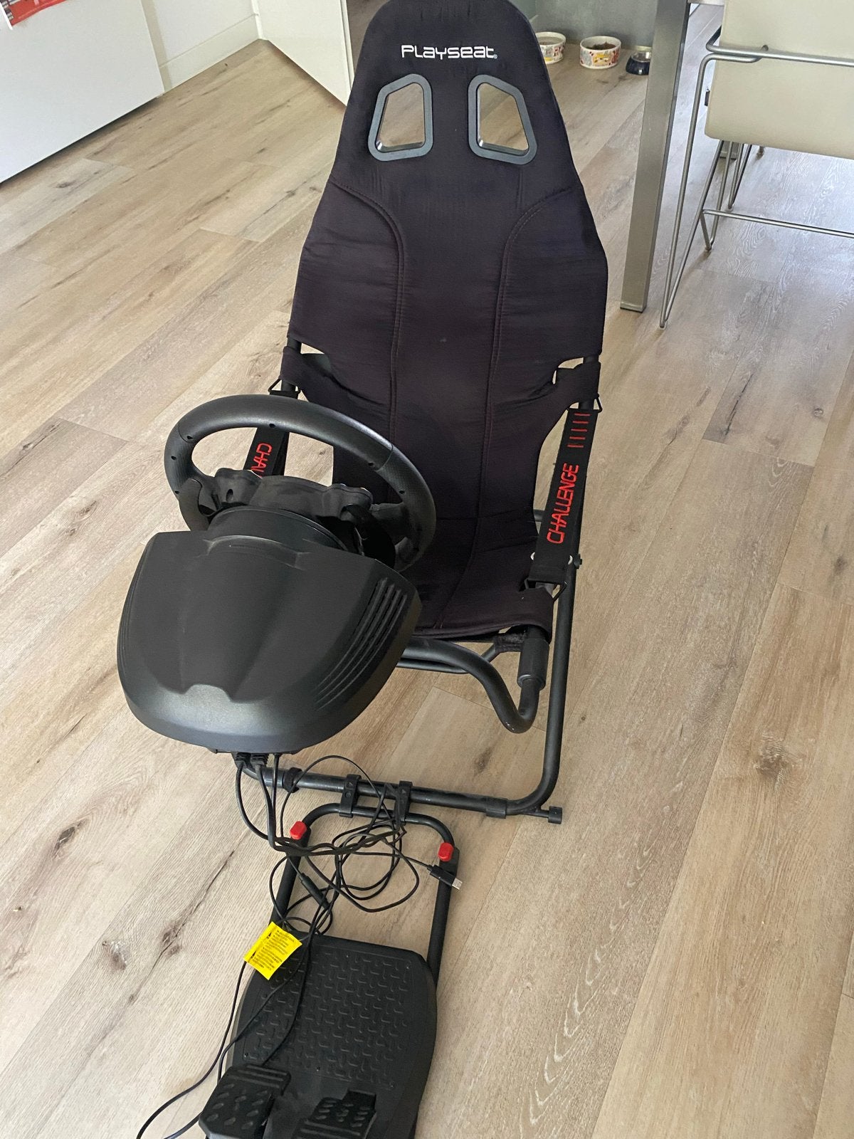 Playseat Challenge met Thrustmaster TMX racestuur en pedalen, Ophalen, Gebruikt
