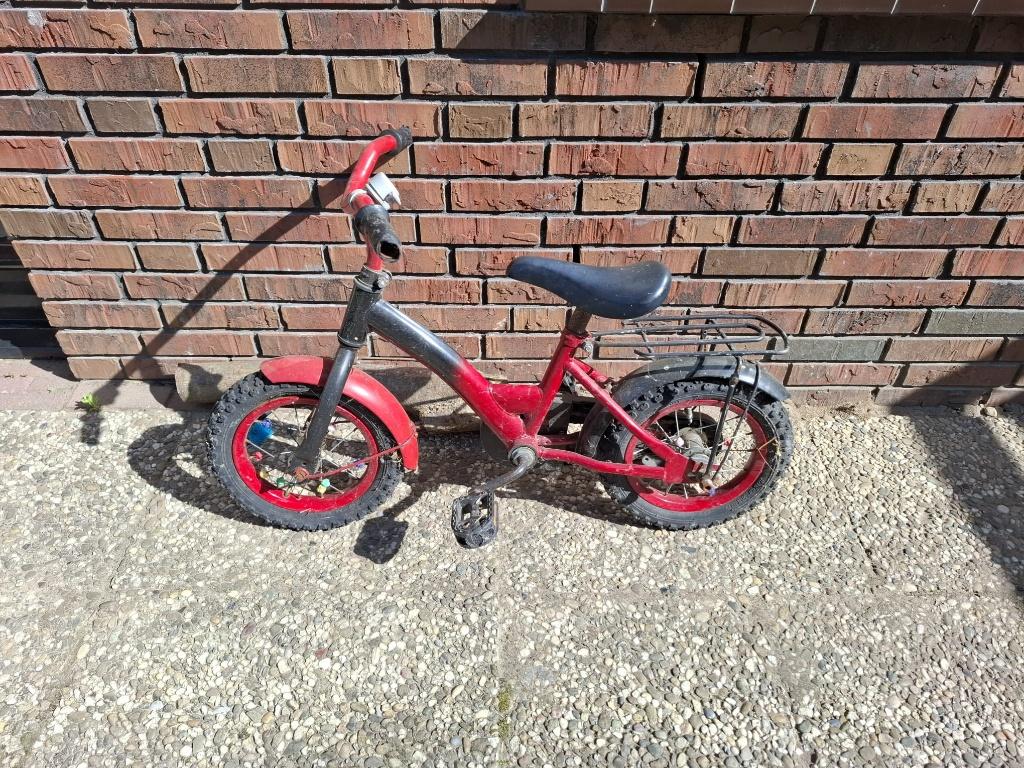 kinderfiets (opknapper), Ophalen, Gebruikt, Terugtraprem, Minder dan 16 inch