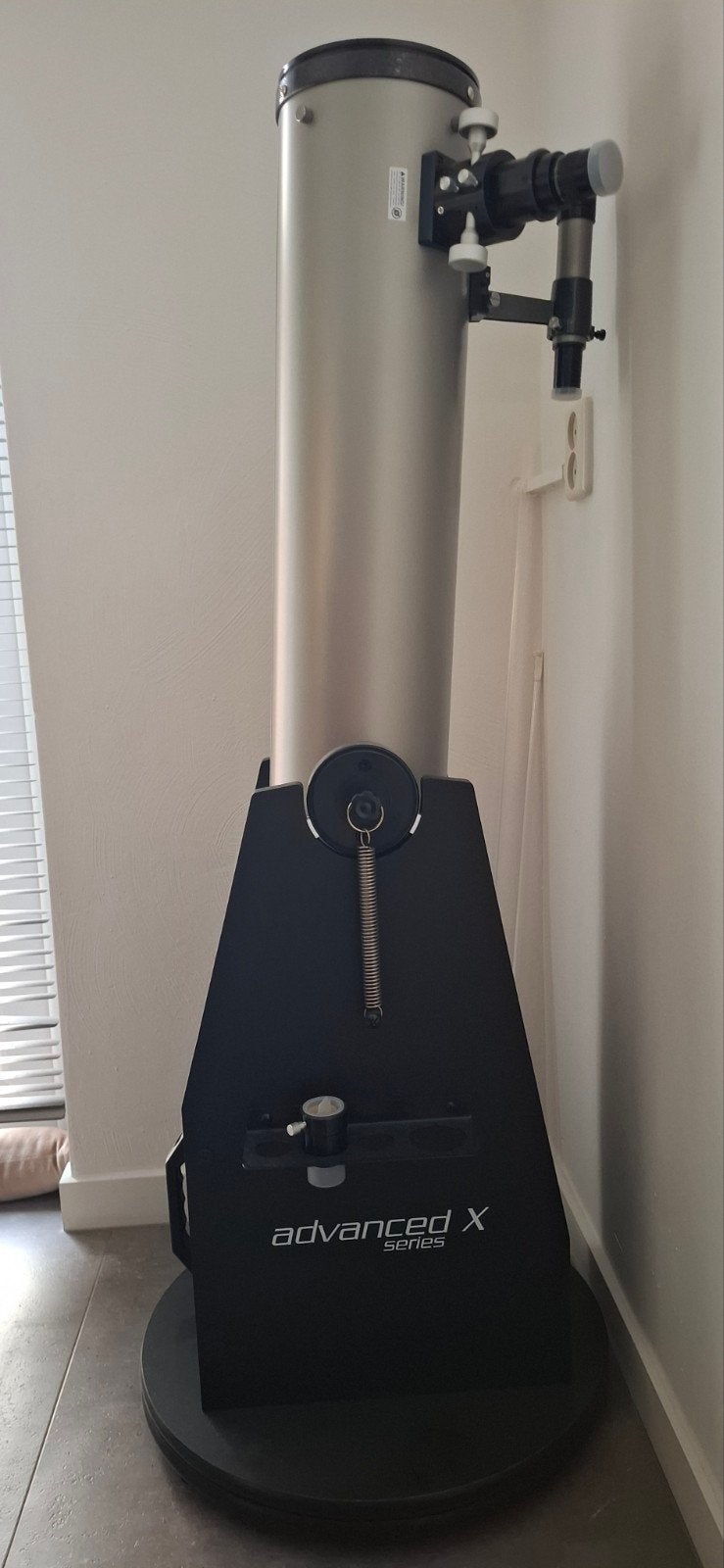 Omegon Advanced X N 152/1200 Dobson telescoop, Ophalen, Nieuw, Spiegeltelescoop (reflector), Met statief