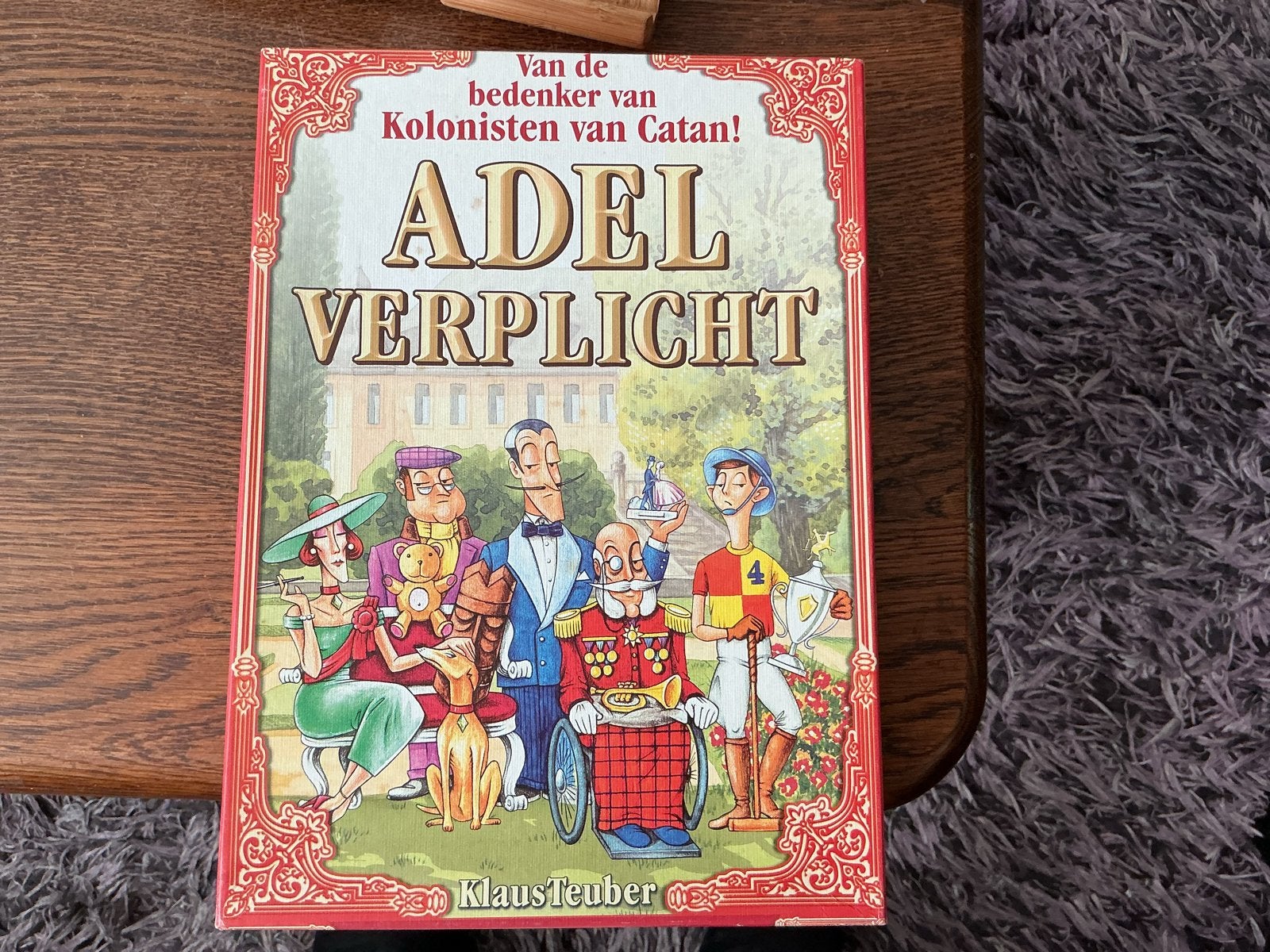 Adel Verplicht Bordspel - Van de bedenker van Catan!, Drie of vier spelers, Ophalen, Zo goed als nieuw