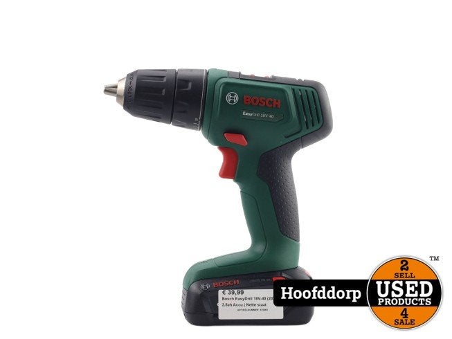 Bosch EasyDrill 18V-40 (2025) + 2.5ah Accu | Nette staat