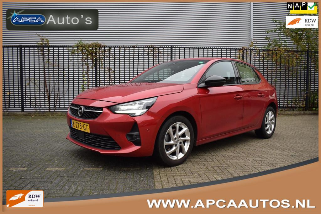 Opel Corsa 1.2 GS Line Aut 12 mnd GARANTIE DealerOH Camera C, 101 pk, Gebruikt, Euro 6, Origineel Nederlands