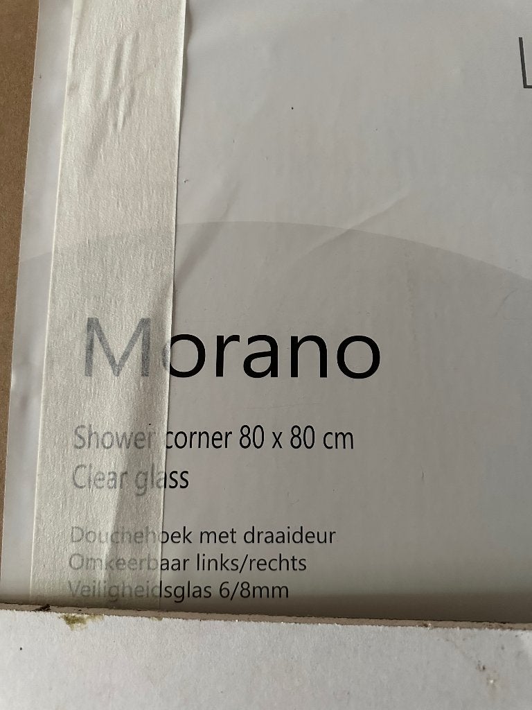 Douche deuren, Doe-het-zelf en Verbouw, Sanitair, Ophalen, Nieuw, Glas, Douche