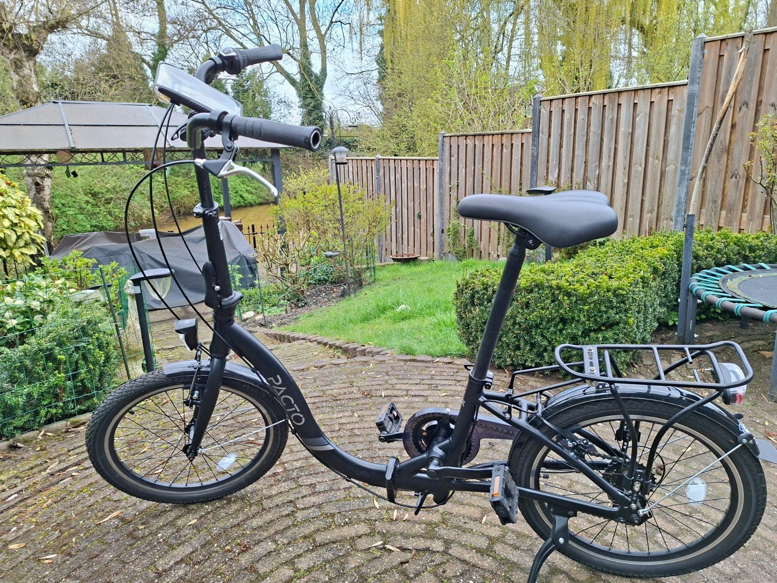 Pacto vouwfiets - Zo goed als nieuw, Fietsen en Brommers, 20 inch of meer, Velgrem, Versnellingen, Zo goed als nieuw