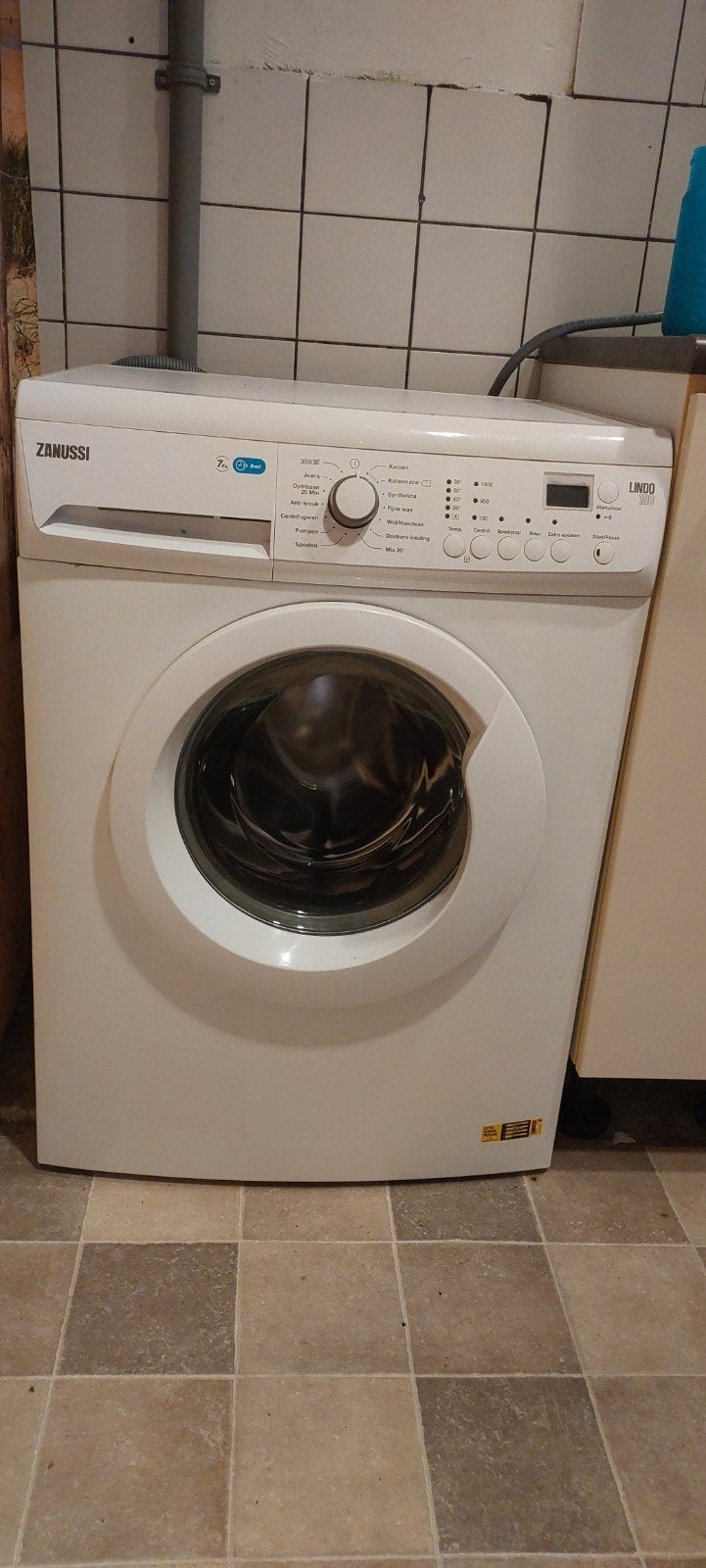 Zanussi Lindo 100 Wasmachine - 7kg, 1400 toeren