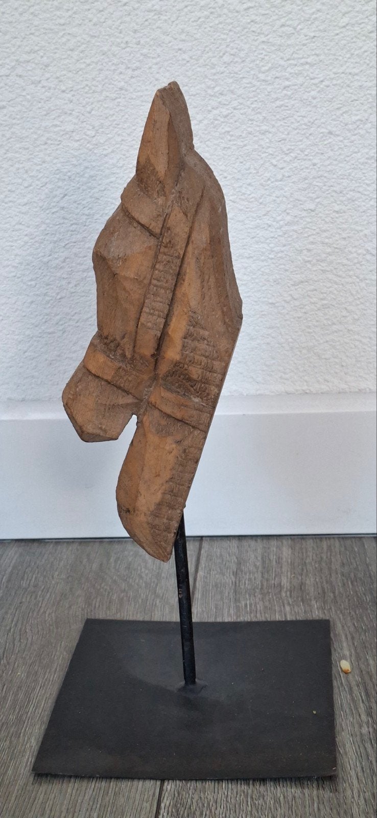 houten paardenhoofd, Ophalen of Verzenden