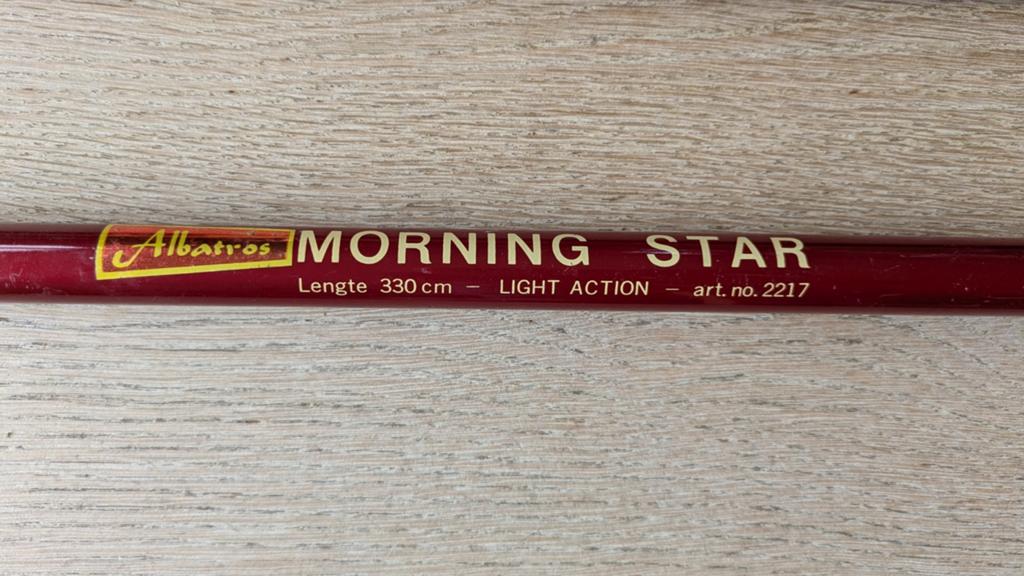 Albatros Morning Star Zeehengel 3-delig - 330 cm, Ophalen, Gebruikt, Werphengel