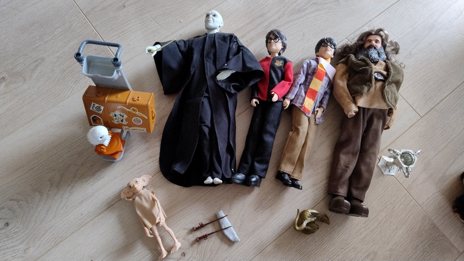 Harry Potter Poppen Set, Verzamelen, Harry Potter, Ophalen of Verzenden, Zo goed als nieuw, Actiefiguurtje