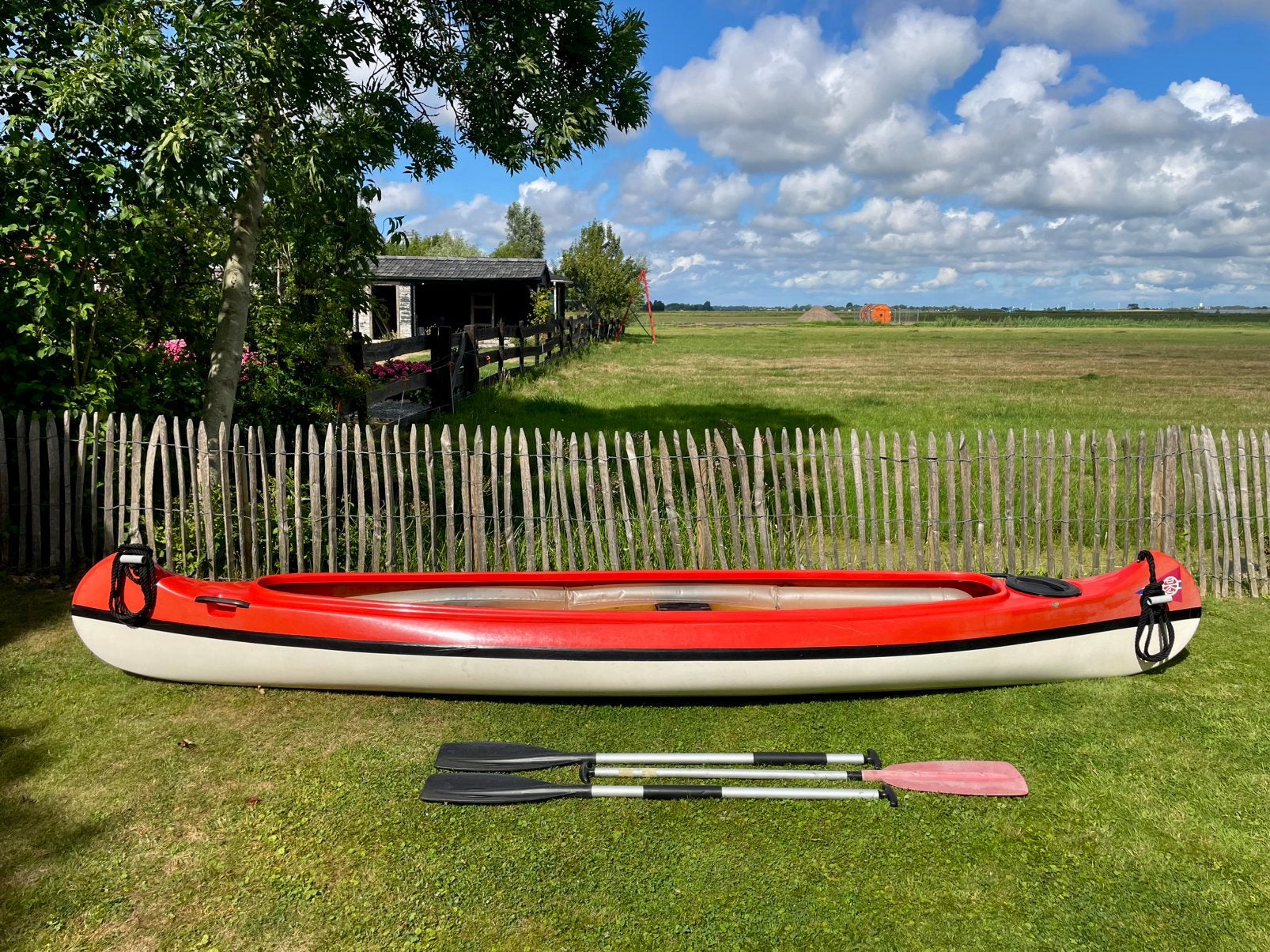 Bavaria-Boote Canadese kano / kajak, Watersport en Boten, Gebruikt, Ophalen of Verzenden, Canadese kano of Open kano, Met peddels