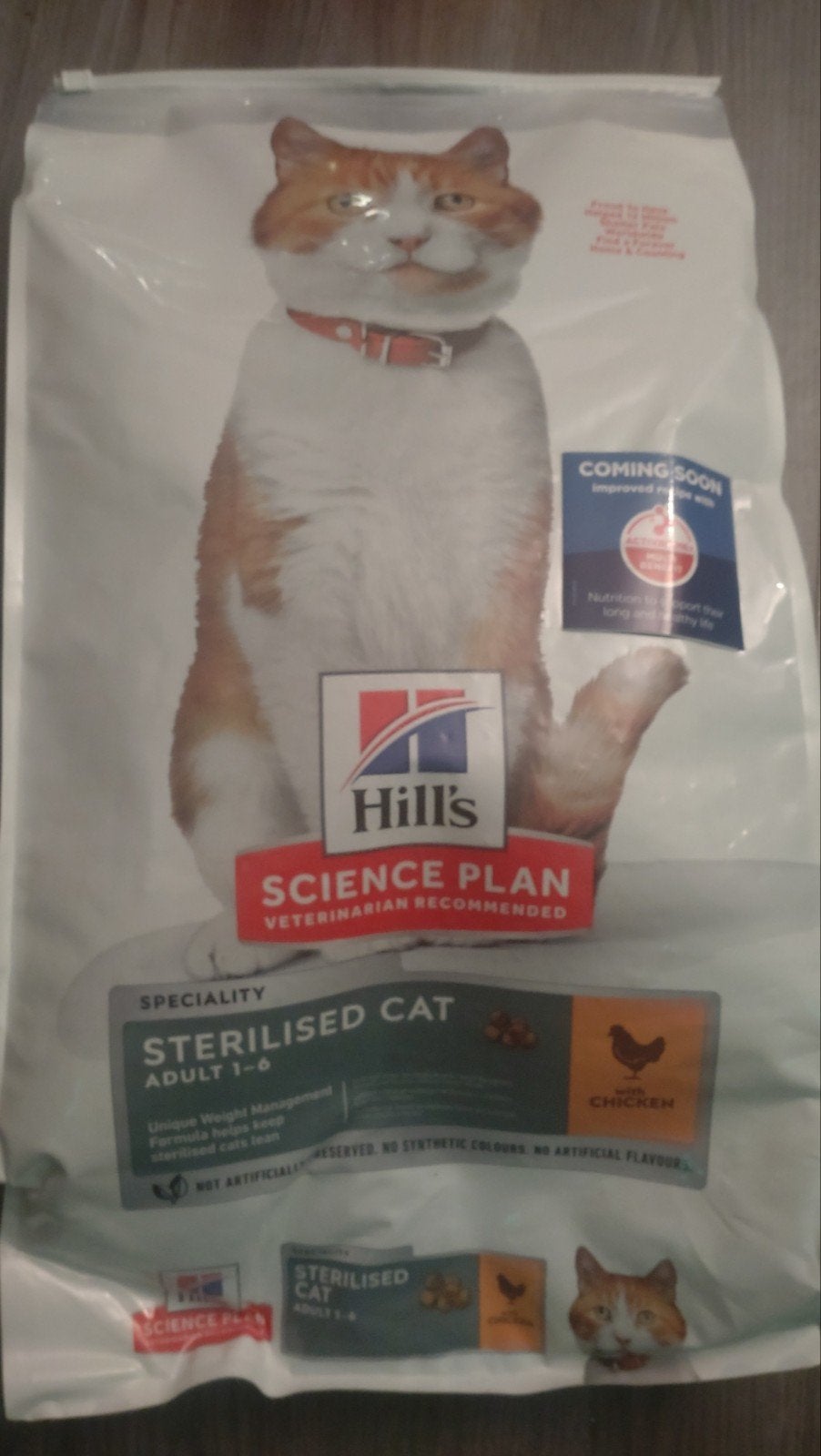 Aangebroken zak Hill's kattebrokken sterilized cat 1-6 kip, Ophalen, Kat