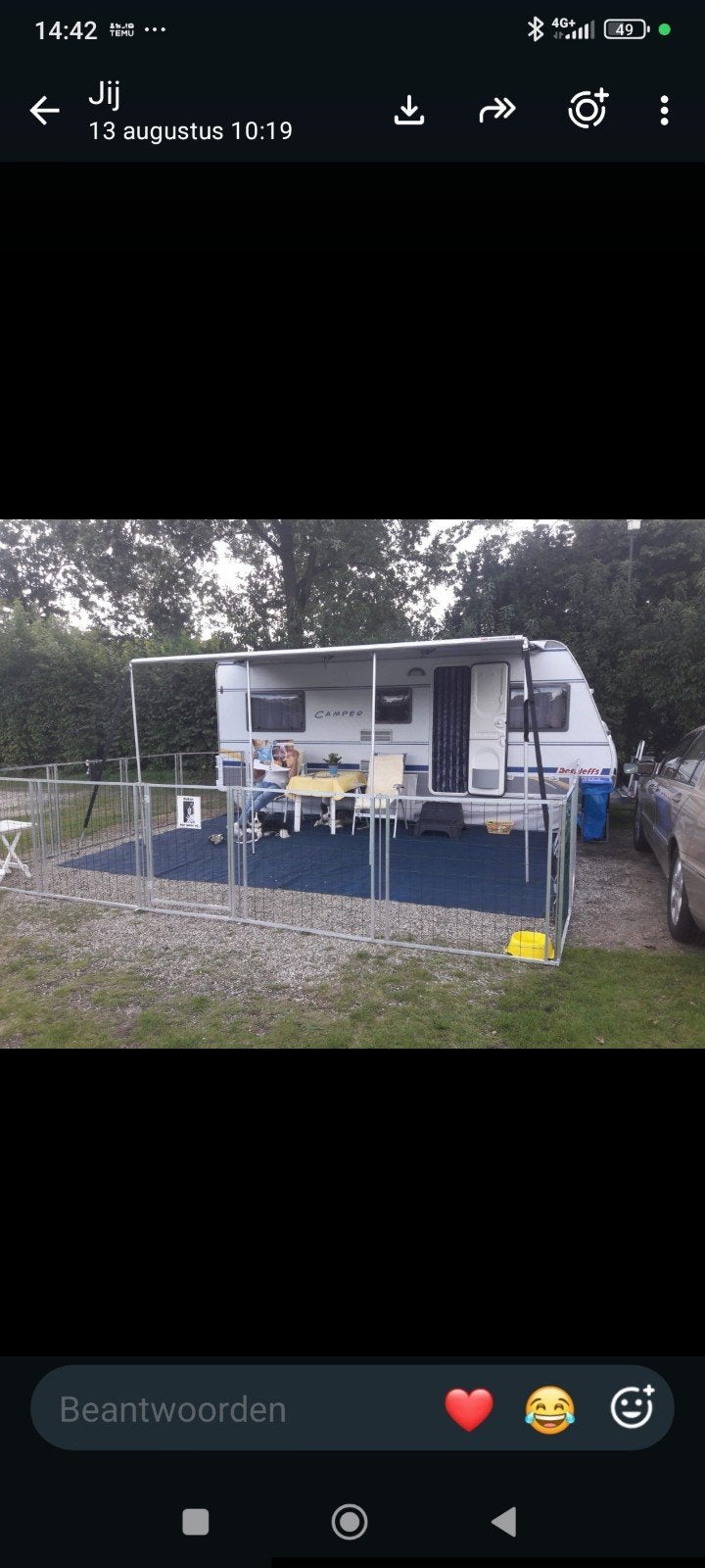 Dethleffs CAMPER 510 V caravan enkele bedden Truma mover, Ophalen, Zo goed als nieuw