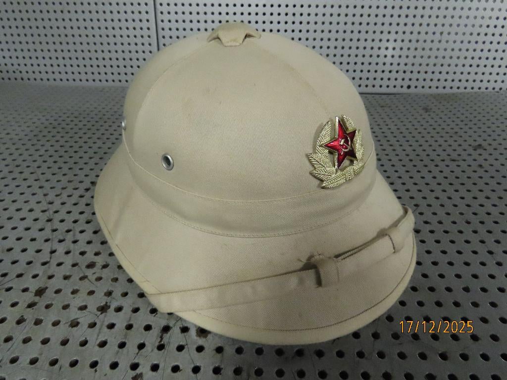 Tropenhelm Helm Russisch Stoffen helm Rusland, Overige gebieden, Ophalen of Verzenden, Landmacht, Helm of Baret