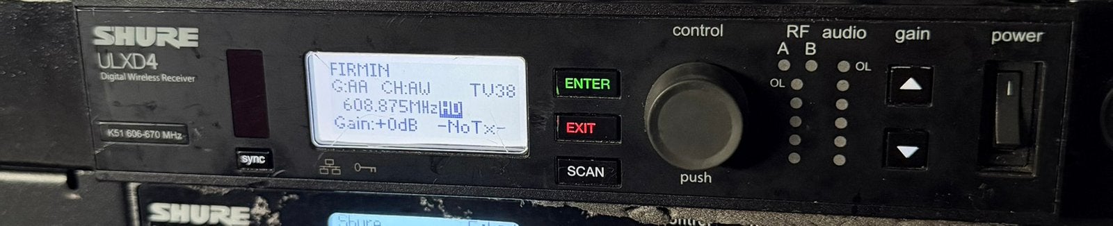 Shure ULX-D4 / ULXD2 Beta 58A, Muziek en Instrumenten, Ophalen of Verzenden, Zo goed als nieuw, Zangmicrofoon