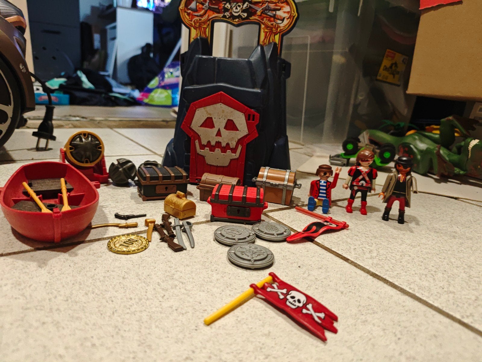 Playmobil Piraten pret Accessoires, Pirates, Gebruikt, Losse onderdelen, Ophalen of Verzenden