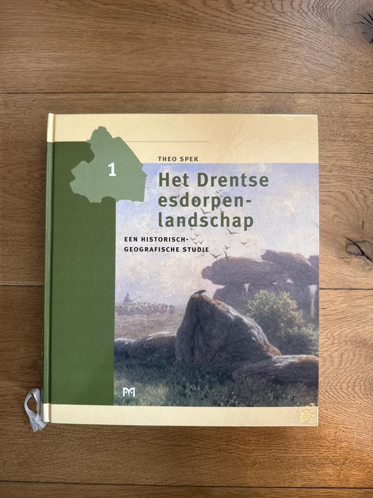 Het Drentse esdorpenlandschap - Theo Spek (2 delen), Boeken, Ophalen of Verzenden, 20e eeuw of later, Zo goed als nieuw