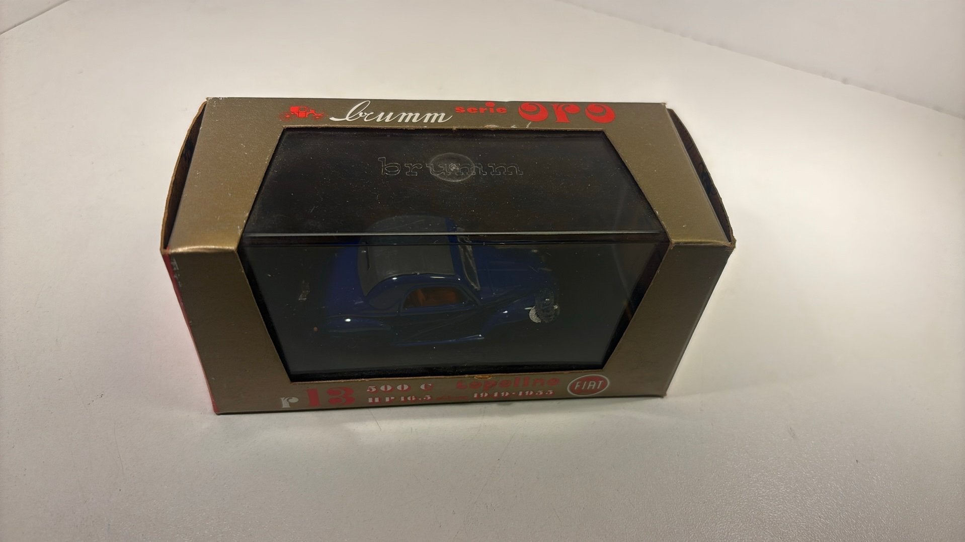 Fiat 500 c bleu brumm 1.43, Overige merken, Auto, Ophalen of Verzenden, A