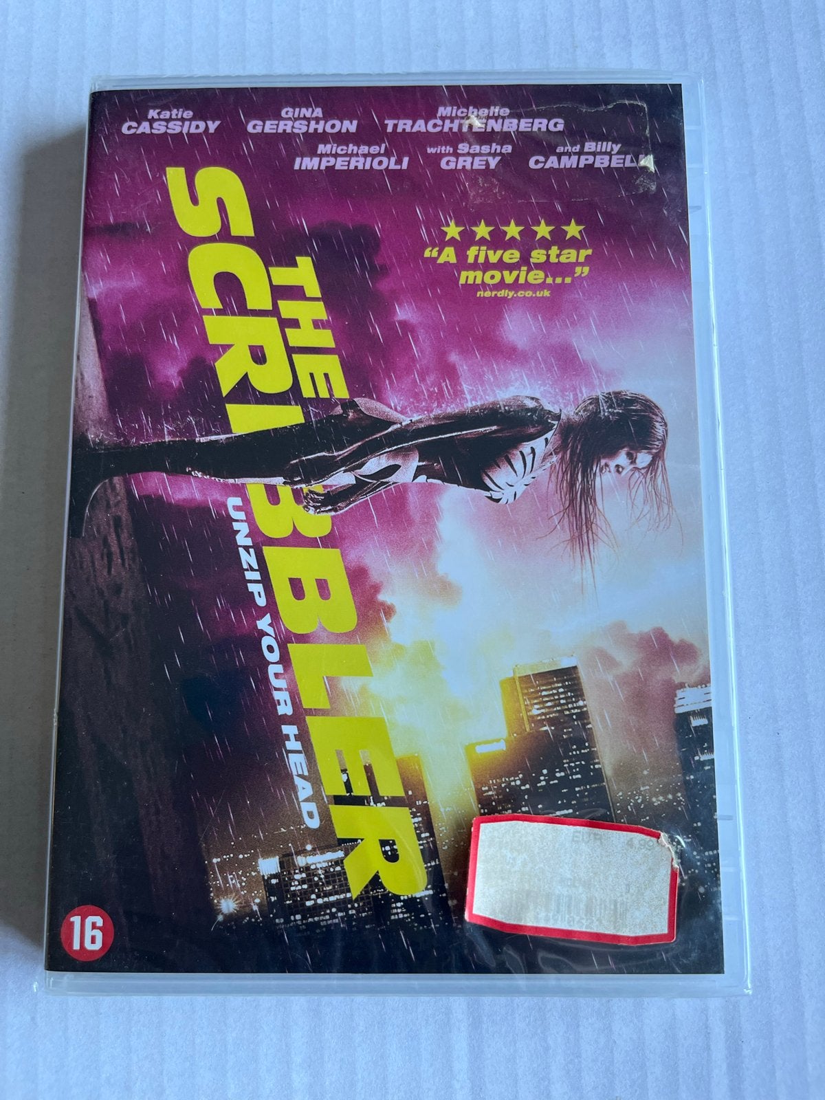 The Scribbler DVD - Katie Cassidy nieuw, Vanaf 16 jaar, Nederlands, Actiethriller, Ophalen of Verzenden