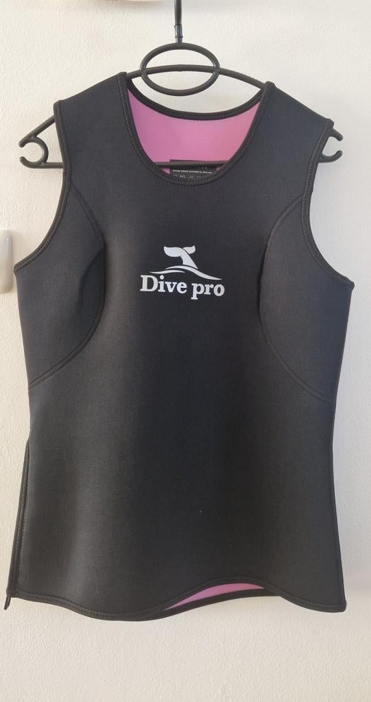 Dive Pro dames duikvest 3mm. - Zwart/Roze (valt als mt L), Watersport en Boten, Duiken, Ophalen of Verzenden, Zo goed als nieuw