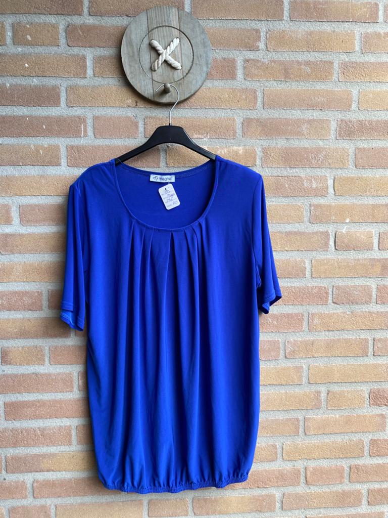 Magna blouse top, Ophalen of Verzenden, Nieuw, Blauw, Blouse of Tuniek