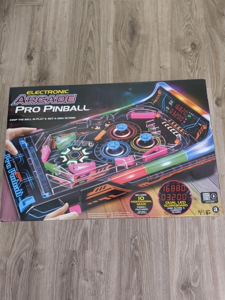 Electronic Arcade Pro Pinball - Nieuw in doos, Kinderen en Baby's, Speelgoed | Overig, Nieuw, Ophalen of Verzenden