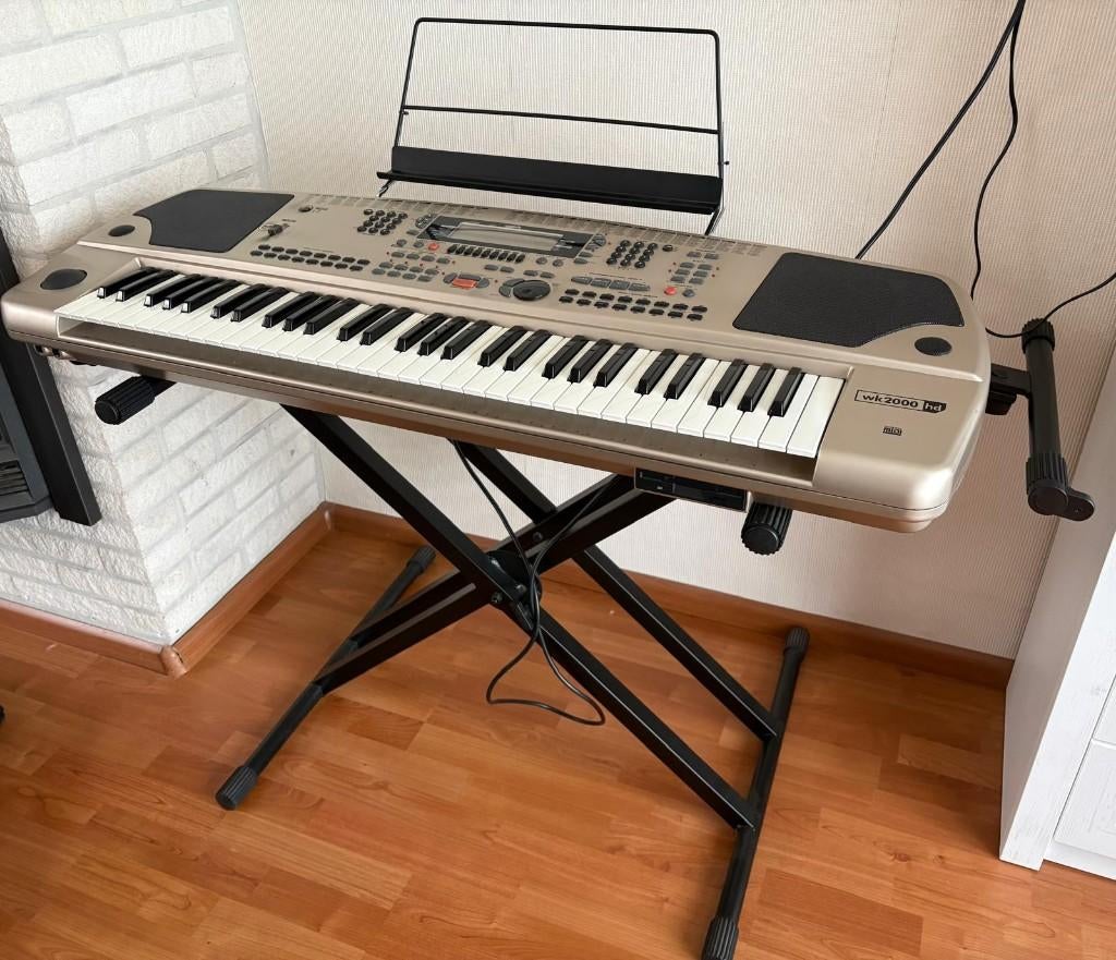 GEM WK-2000 HD Keyboard + standaard, Muziek en Instrumenten, Keyboards, Ophalen, Gem, Met standaard, 61 toetsen