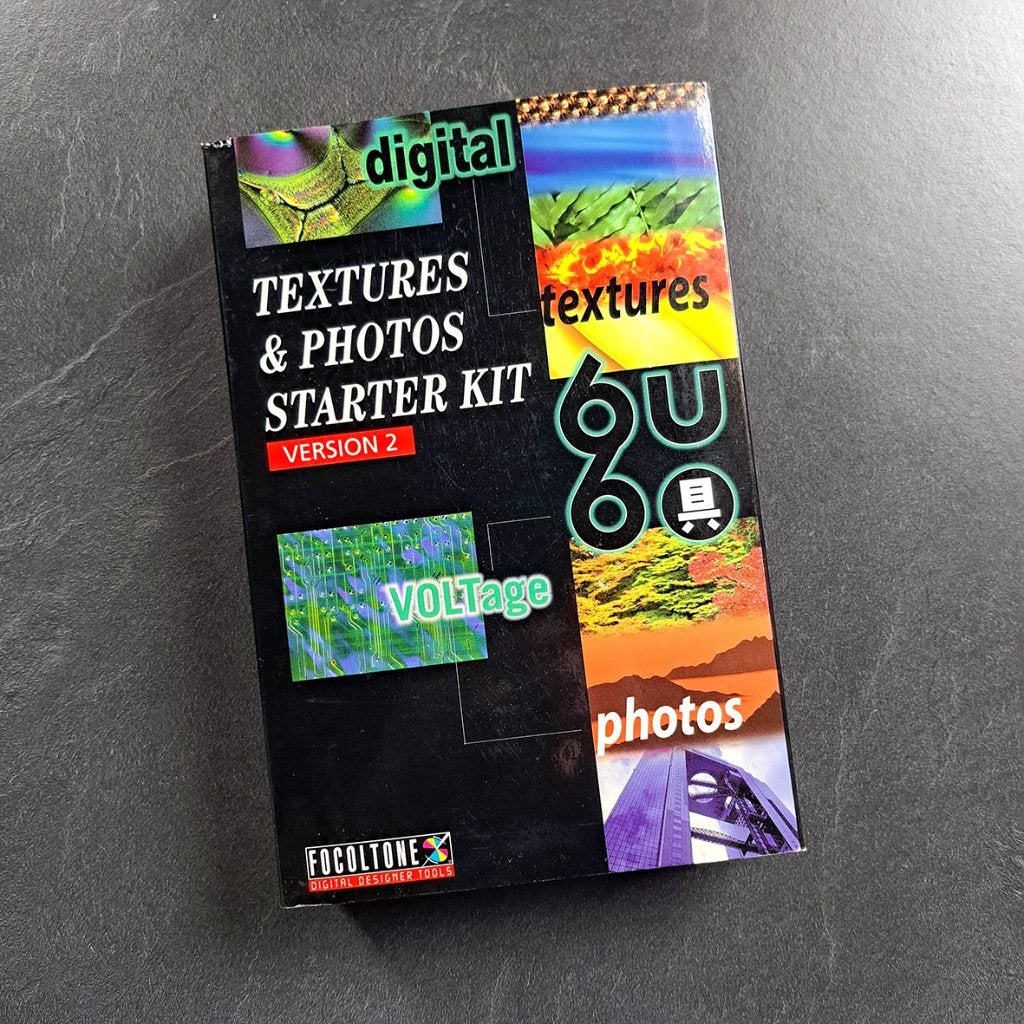 Focoltone Digital Design Toolpack Textures Photos StarterKit, Ophalen of Verzenden, Nieuw, MacOS