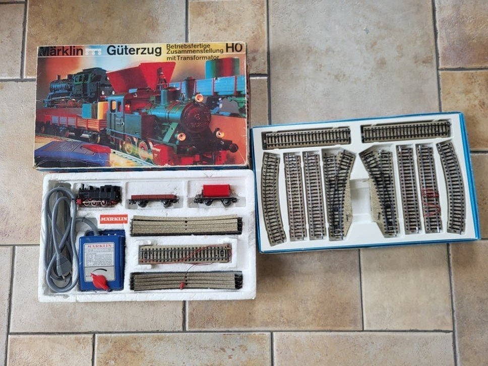 Märklin startset 2943 met uitbreidingset 5190 in OVP, Wisselstroom, Ophalen of Verzenden, Analoog, Märklin