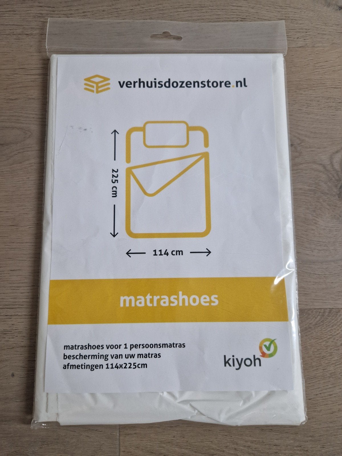 NIEUW! Matrashoes 1-persoonsmatras, Eenpersoons, Nieuw, Ophalen of Verzenden, 220 cm