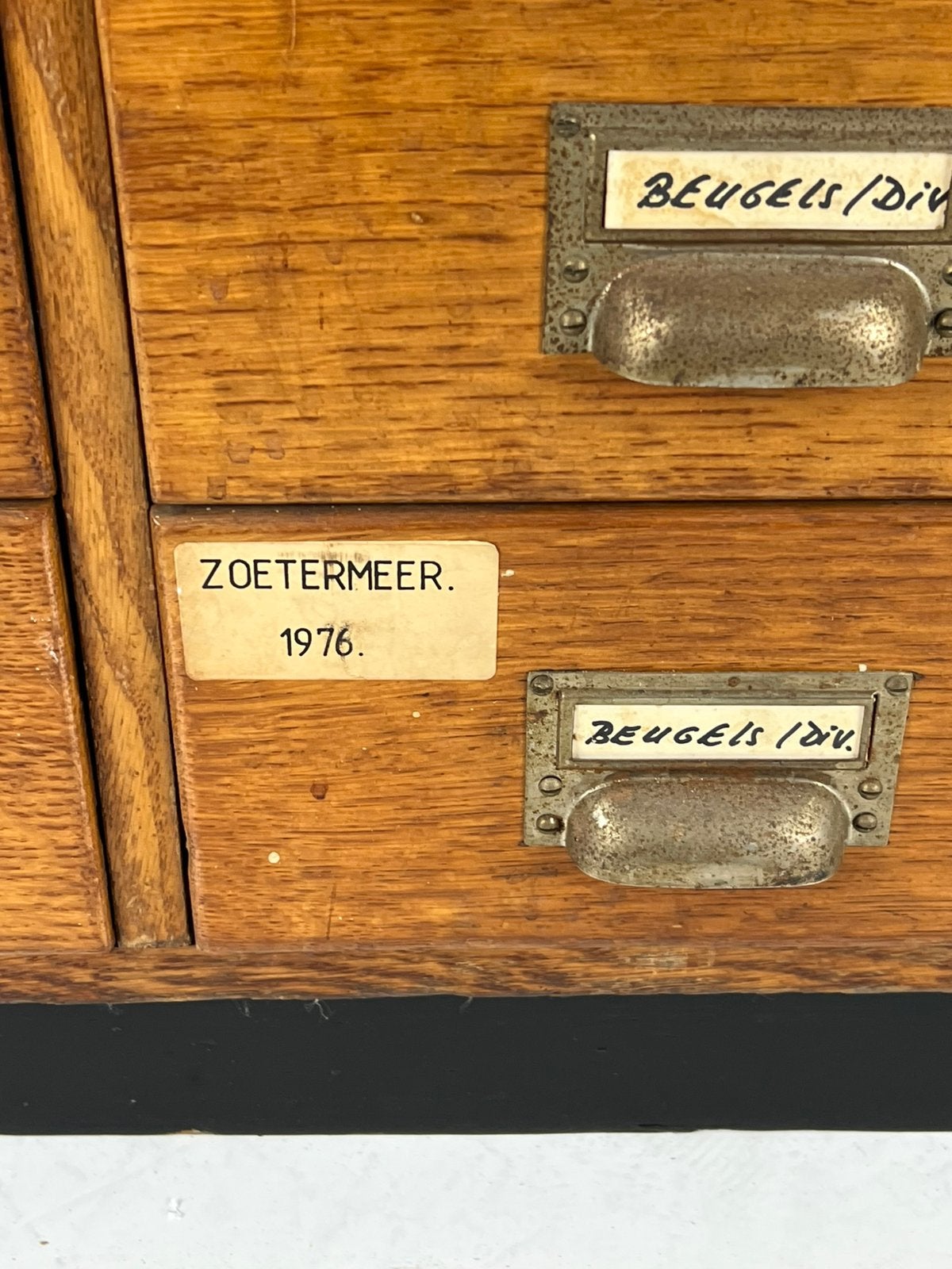 Apothekerskast ladekast xl groot, 5 laden of meer, Ophalen of Verzenden, Zo goed als nieuw, Minder dan 100 cm