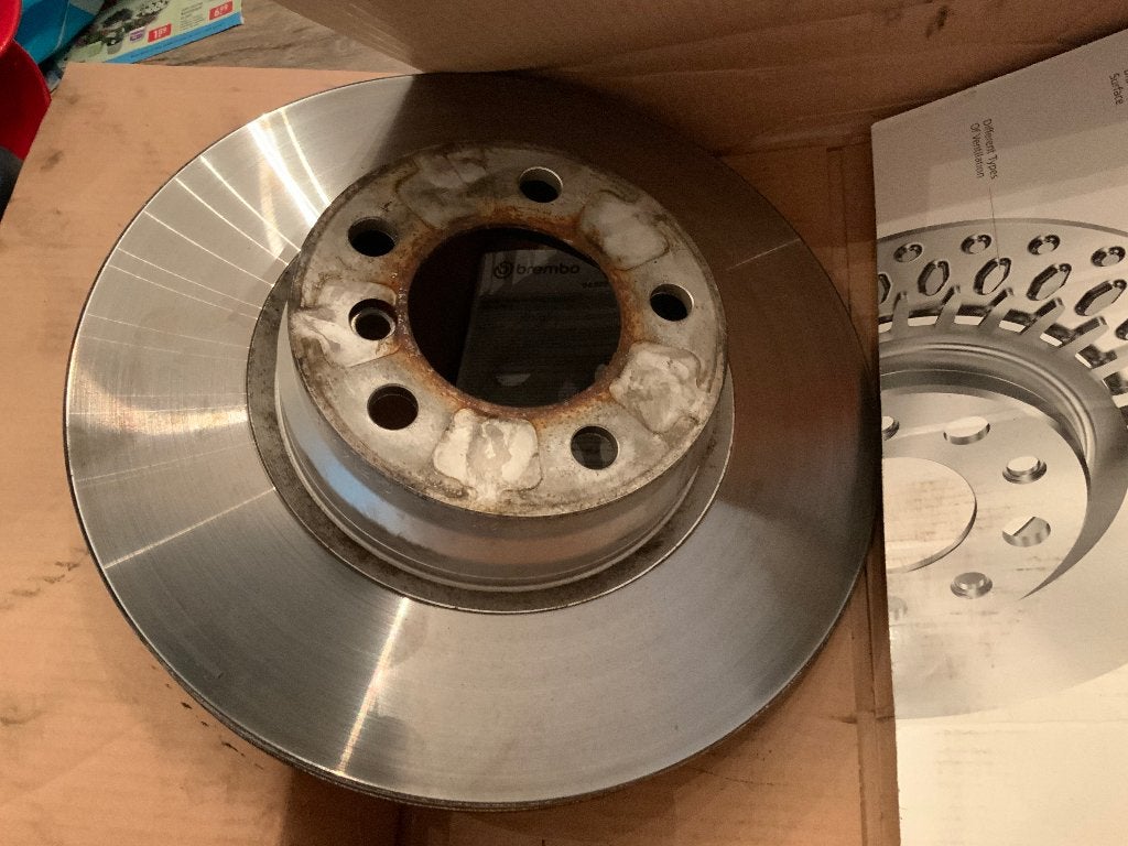 Complete remmenset bmw f3x serie schijven/blokken/remklauw, Auto-onderdelen, Remmen en Aandrijving, Ophalen of Verzenden, Gebruikt