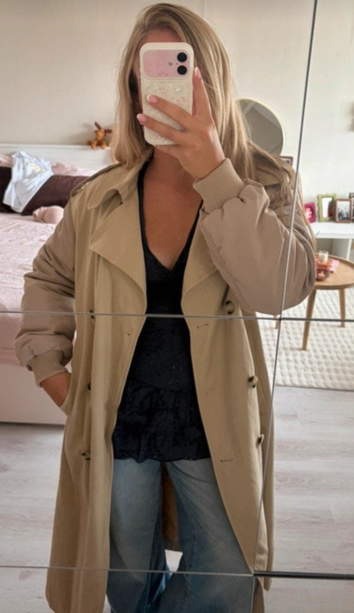 Colourful Rebel Trenchcoat - Nieuw met kaartjes, Maat 38/40 (M), Beige, Colourful Rebel, Nieuw