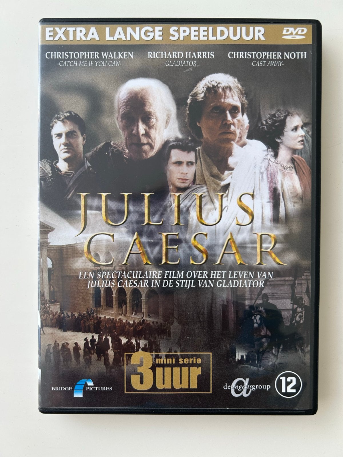 -Julius Caesar- Historisch Drama met Christopher Walken, Vanaf 12 jaar, Ophalen of Verzenden, Zo goed als nieuw, Historisch of Kostuumdrama