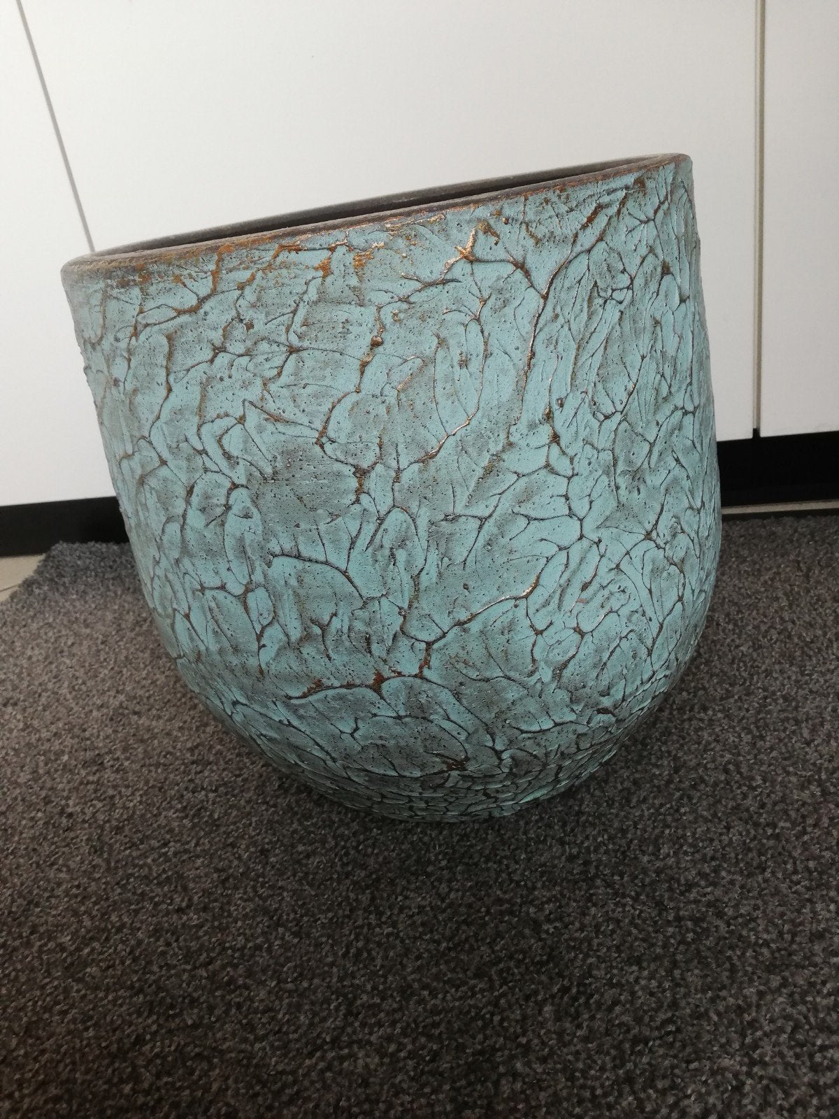 mintgroene overpot voor binnenplant, Ophalen, Rond, Binnen, Minder dan 25 cm