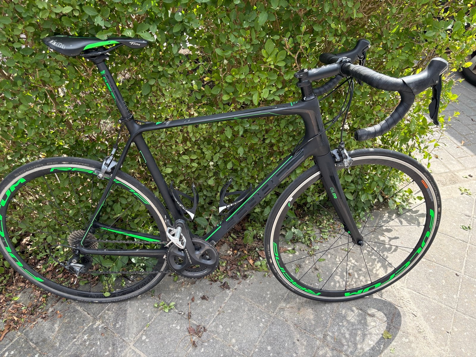 Cube racefiets, maat 60, Ultegra afgemonteerd, 28 inch, Gebruikt, Carbon, 61 tot 65 cm